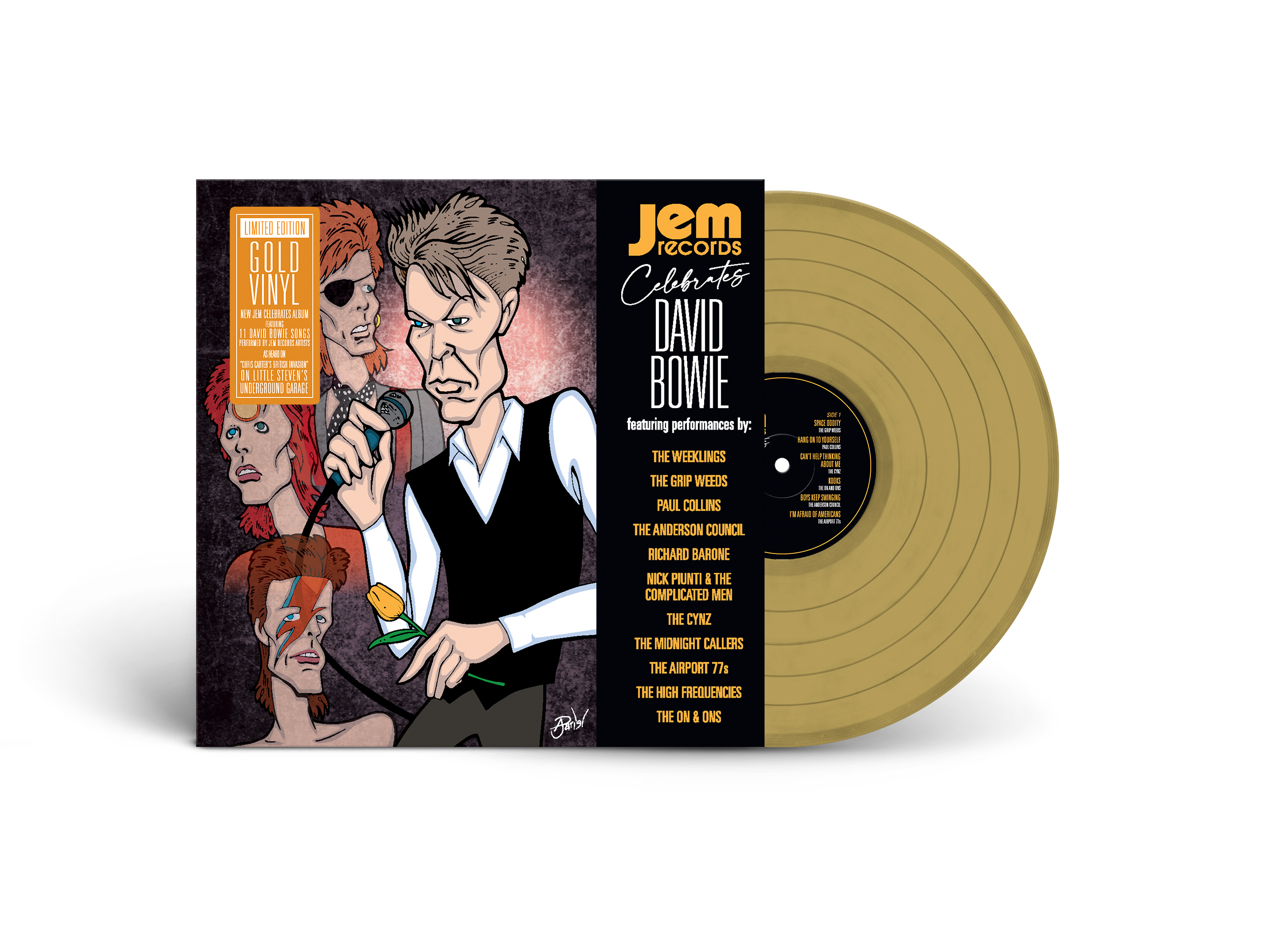 Jem Records Celebrates David Bowie